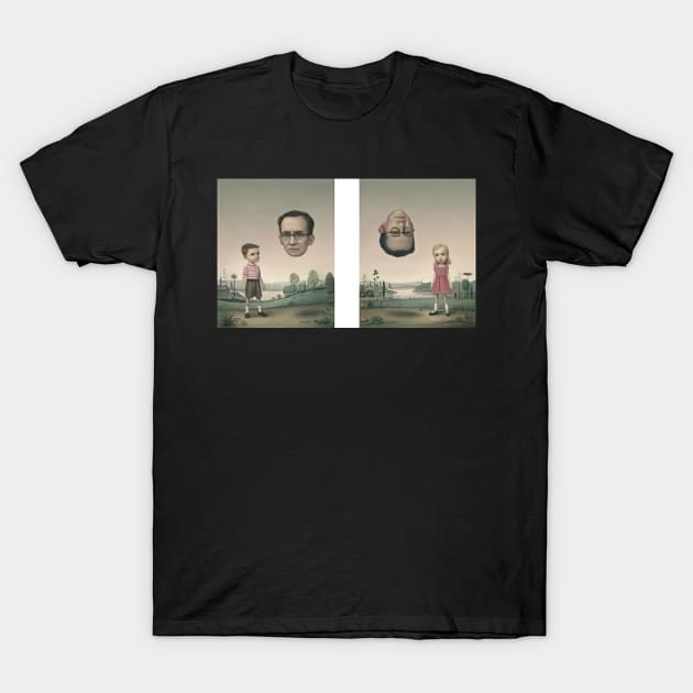 quantum entanglement diptych 117 2015 Pinterest Small - Mark Ryden T-Shirt by Kollagio